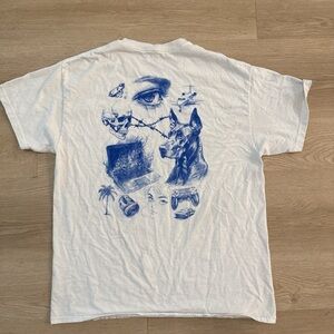 Graphic White T-Shirt for Men